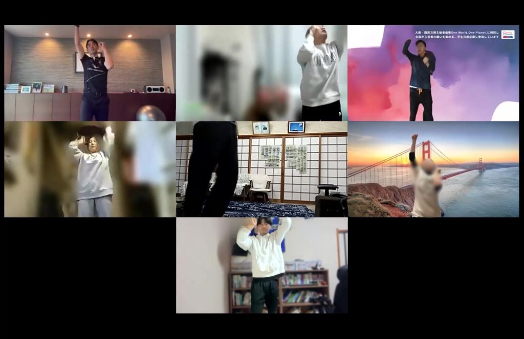 ユースフィットメイツ 参加者がボクシングやダンスで体を動かす様子
